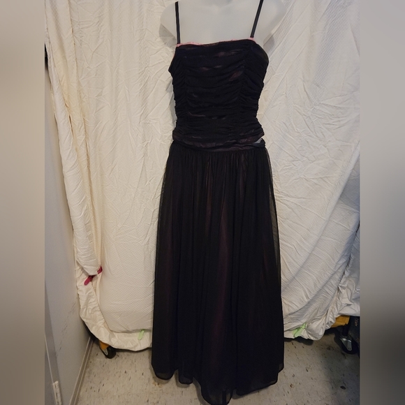 JS Collections Black Strapless Dress - Picture 8 of 11